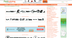 Desktop Screenshot of logos.font-cat.com